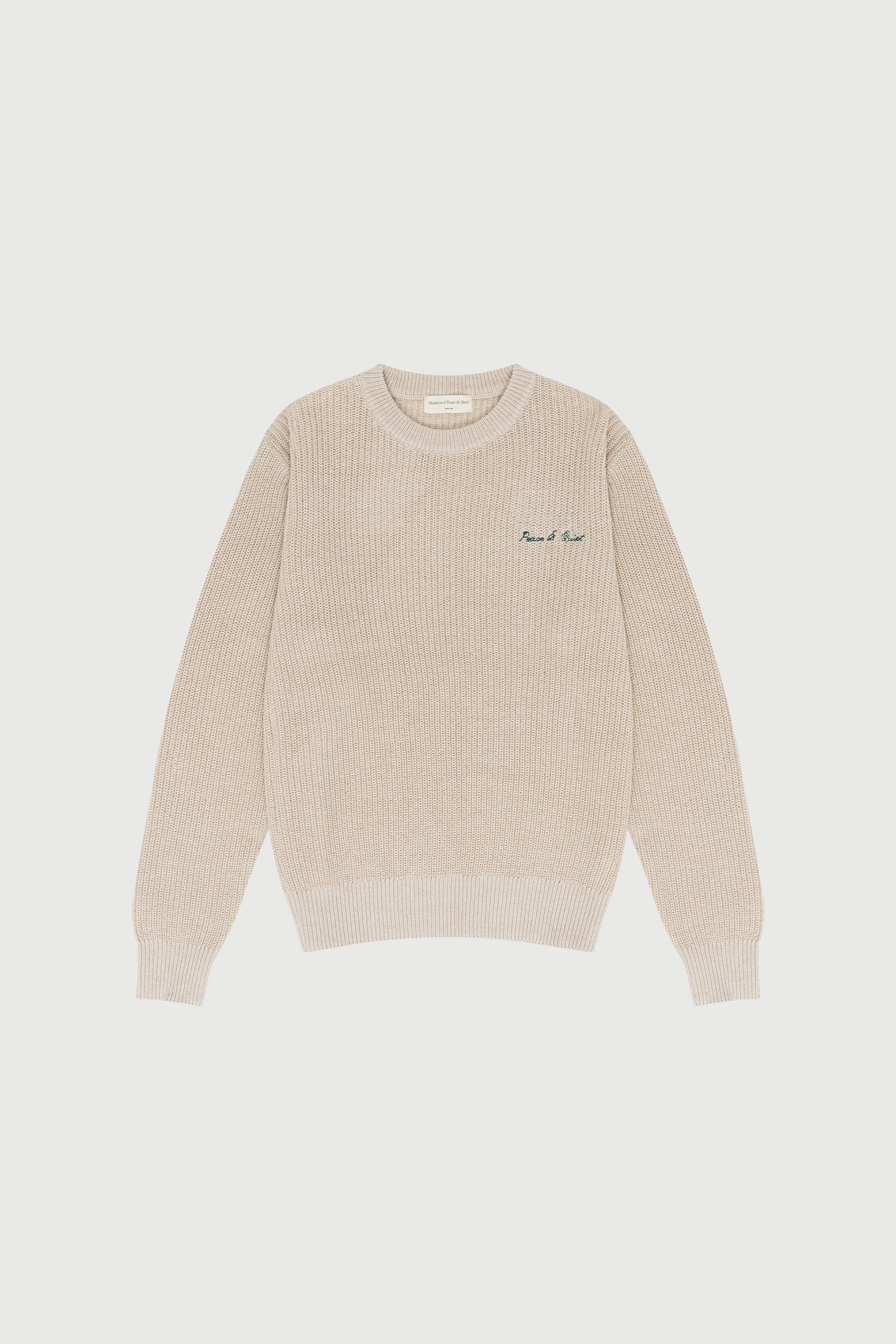 Signature Knit Sweater - Bone