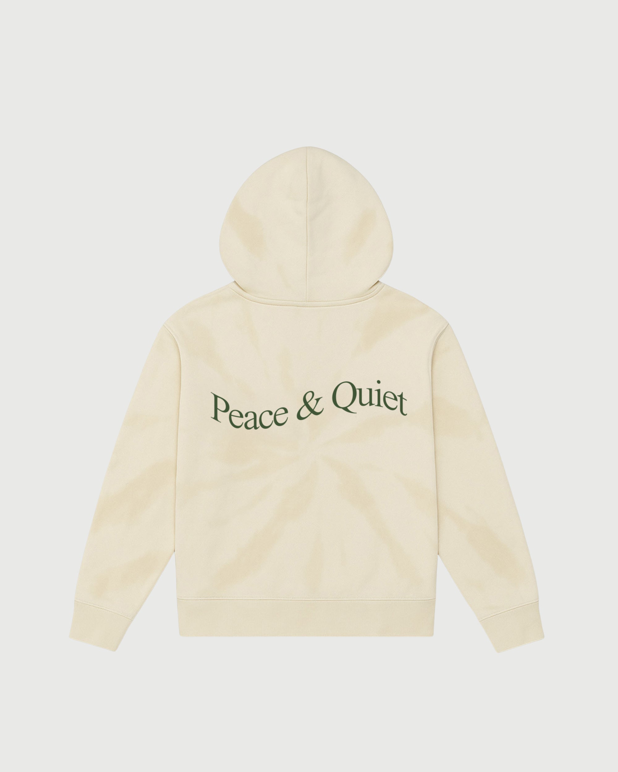Wordmark Tyedye Hoodie - Bone