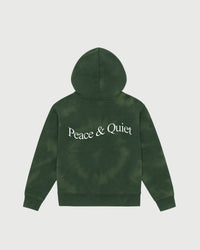Wordmark Tyedye Hoodie - Forest