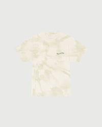 Wordmark Tye Dye Tee - Bone