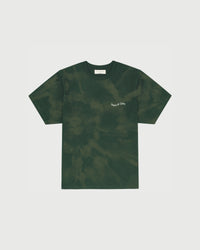Wordmark Tye Dye Tee - Forest