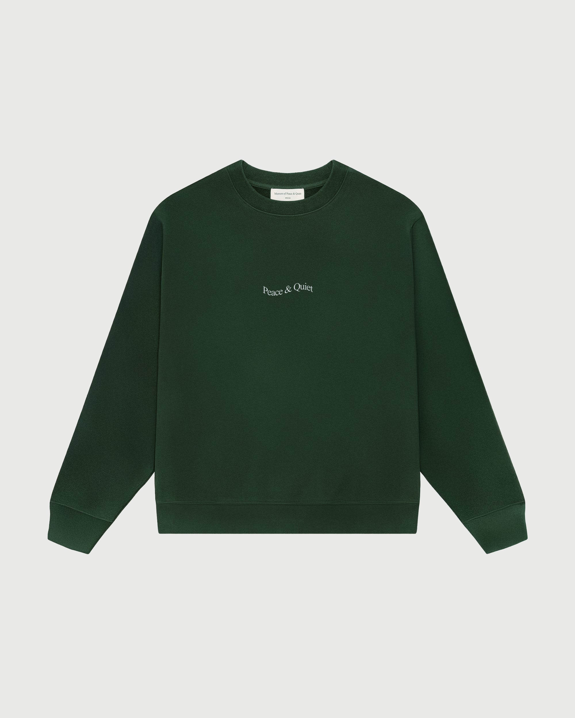 Wordmark Lightweight Sweater - Forest