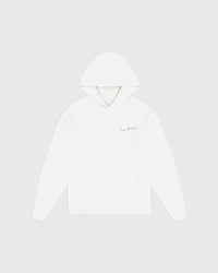 Wordmark Valentine Hoodie - White
