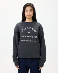 Museum by PQ Crewneck - Black