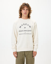 Museum by PQ Crewneck - Bone