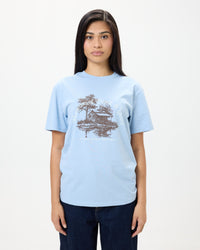 Quiet Place Tee - Baby Blue