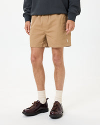 Leisure Twill Shorts - Tan
