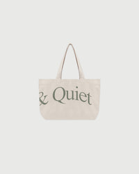 Wordmark Tote - Bone