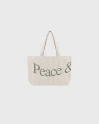 Wordmark Tote - Bone