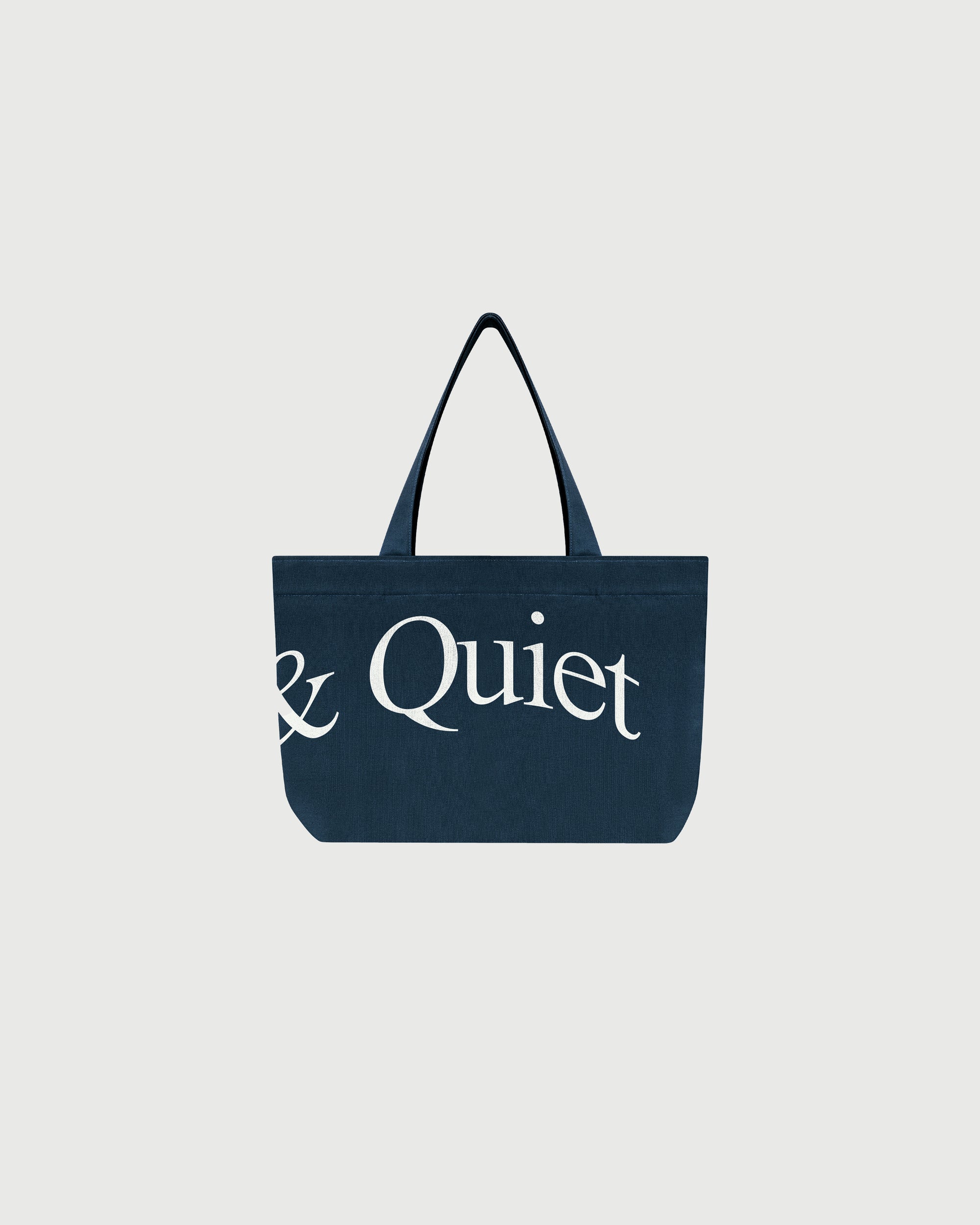 Wordmark Tote - Navy