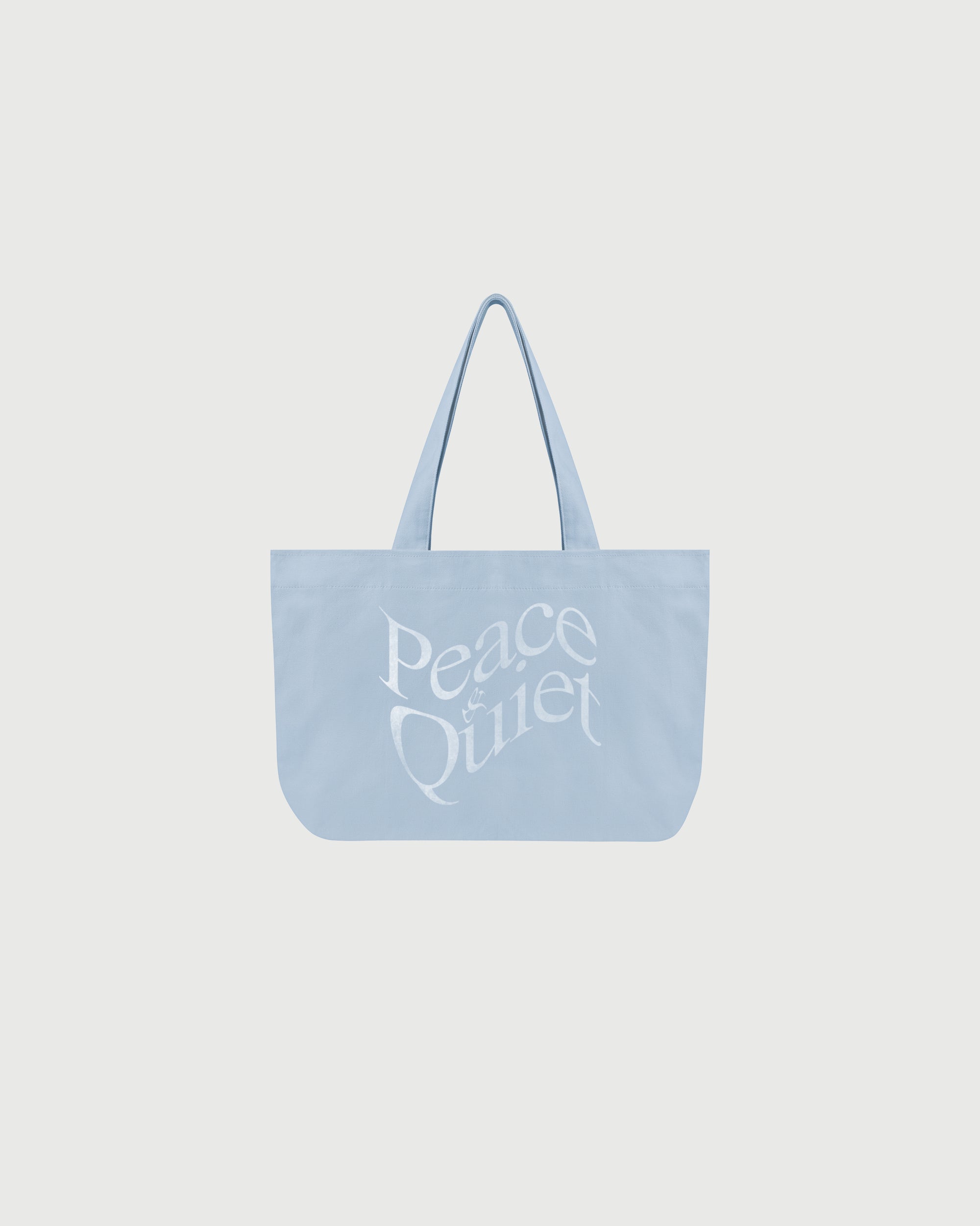Warped Tote - Baby Blue